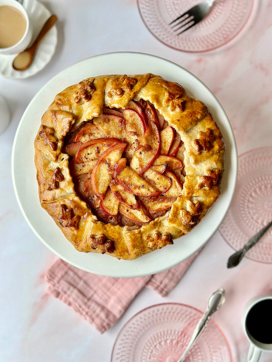 Apple Sumac & Hazelnut Galette