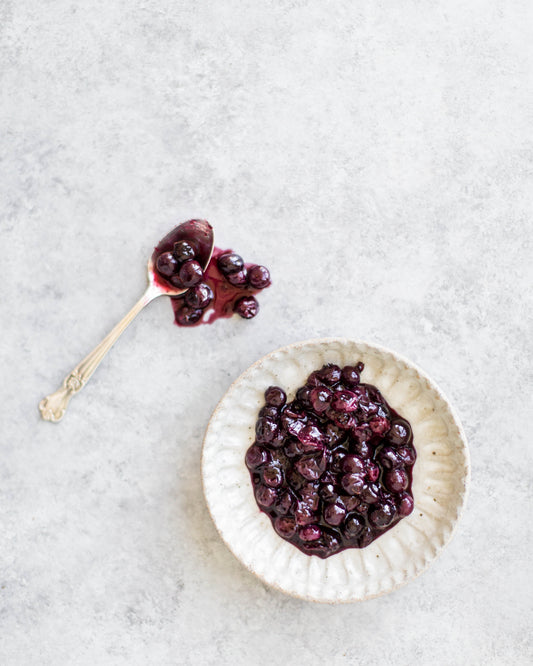 Blueberry Lemon Compote