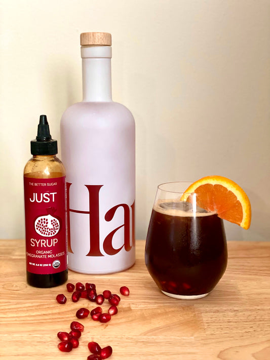 Pomegranate Rose Rosé Punch