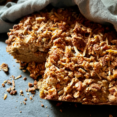 Gluten-Free Coconut Banana Coffee Cake