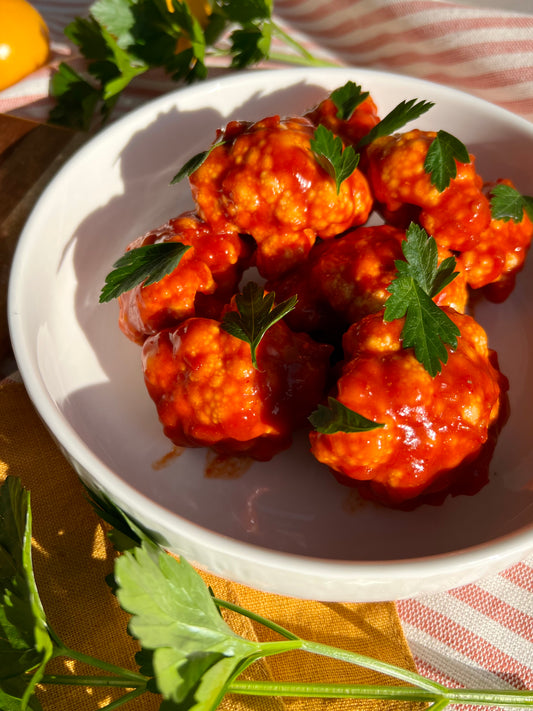 Korean-inspired Cauliflower Wings