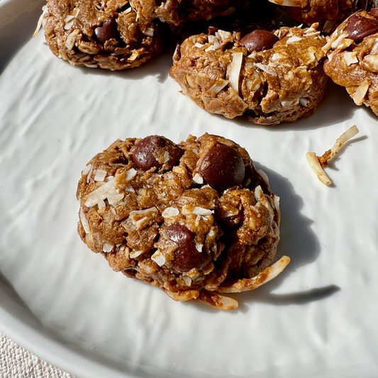 Flourless Chocolate Chip Cookies