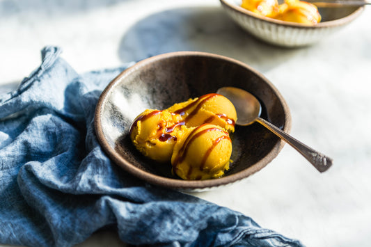 Mango Date Frozen Yogurt