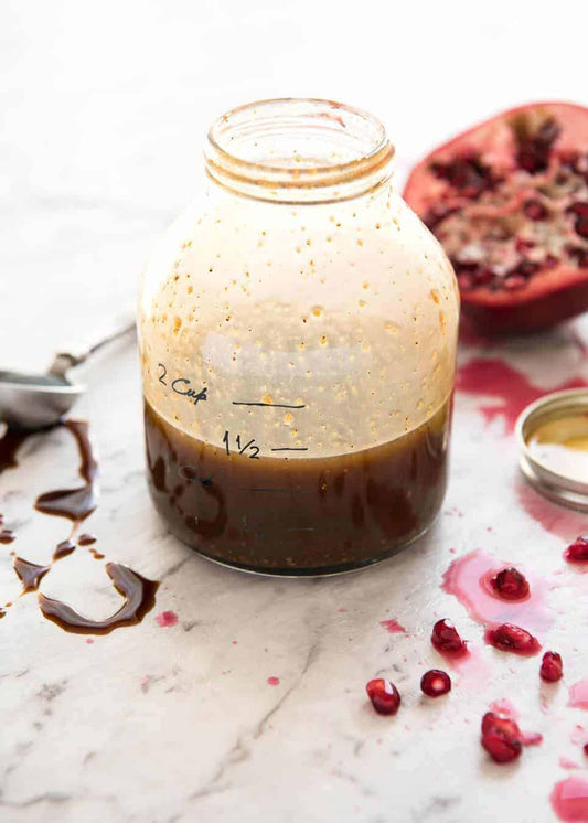 Simple Pomegranate Molasses Vinaigrette