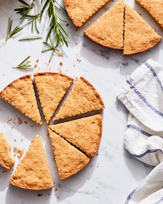 Rosemary Lemon Shortbread