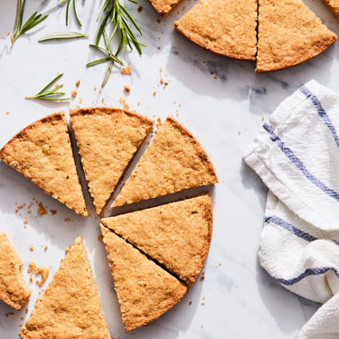 Rosemary Lemon Shortbread