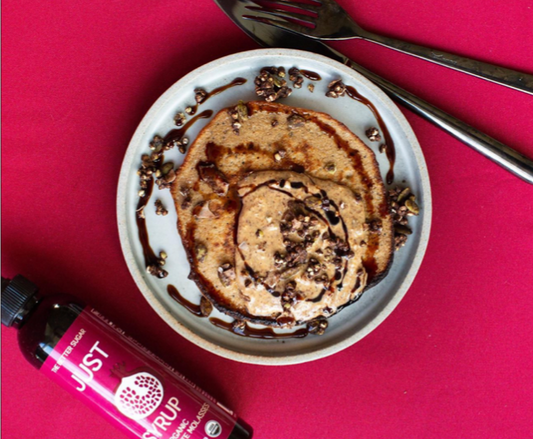 Banana Oatmeal Pancakes