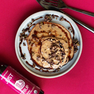 Banana Oatmeal Pancakes