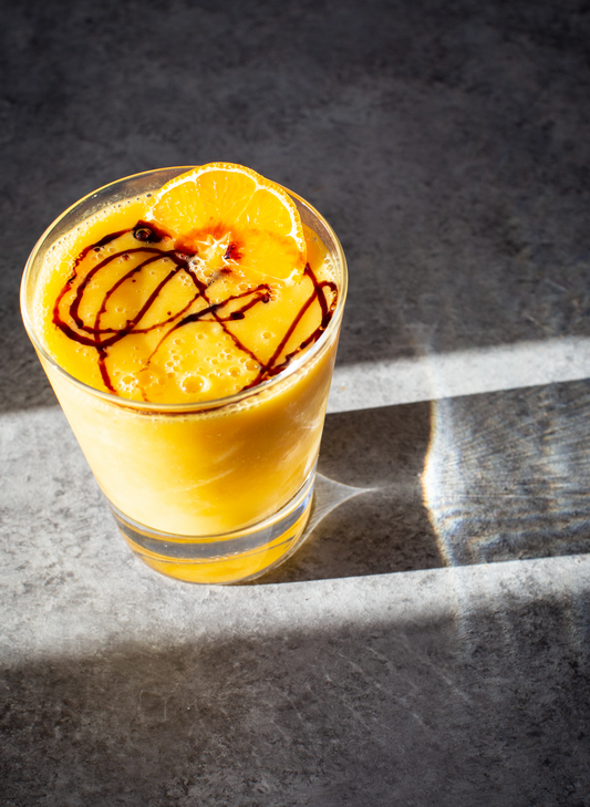 Mango Pomegranate Slushie