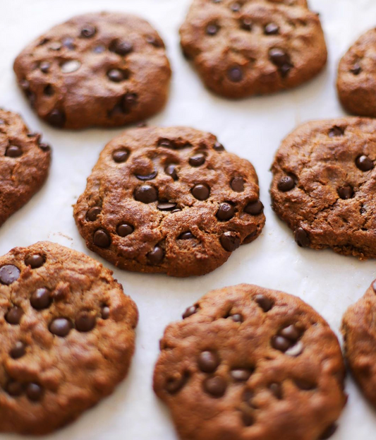 Chocolate Chip Tahini Cookies