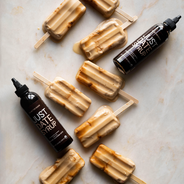 Creamy Date Coconut Yogurt Popsicles