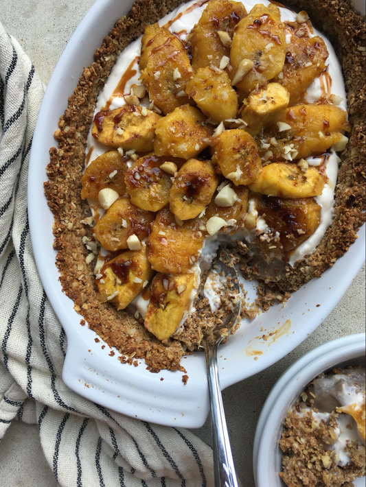 Caramelized Plantain Pudding