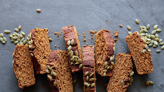 Olive Oil Pumpkin Bread