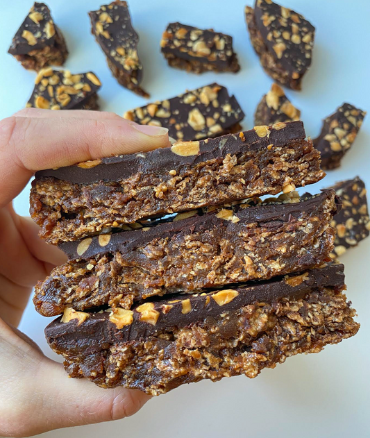 Best Vegan Pumpkin Butterfinger Bars