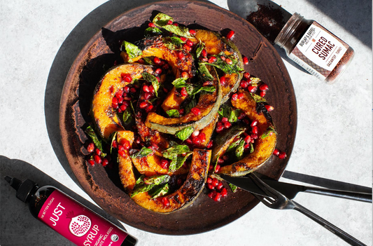 Mint Pomegranate Sumac Kabocha Squash